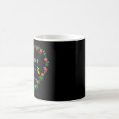 Glück ist eine Mama-Funny Mommy Junge Mutter Kaffeetasse (Mittel)