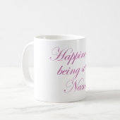 Glück ist eine Nana! Kaffeetasse (Vorderseite Links)