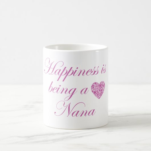 Glück ist eine Nana! Kaffeetasse (Mittel)