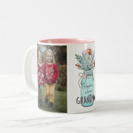 Glück ist eine Oma Custom Foto Tasse