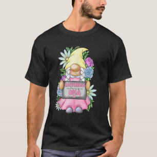 Glück ist eine Oma Gnome Niedliche Girl Mütter D T-Shirt