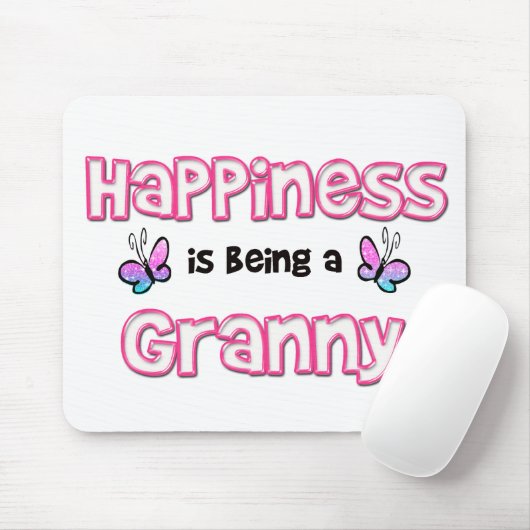 Glück ist eine Oma Mousepad (Mit Mouse)