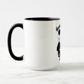 Glück ist eine Panda-Tasse Tasse (Links)