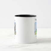 Glück ist eine personalisierte Tasse für Hunde (Zentrum)