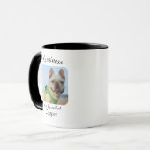 Glück ist eine personalisierte Tasse für Hunde (Vorderseite Links)
