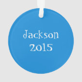 Glück ist eine Schlammkugel Ornament (Rückseite)