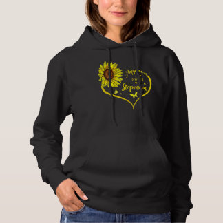 Glück ist eine Stepama Sonnenblume 1 Hoodie
