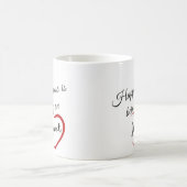 Glück ist eine Tante Kaffeetasse (Mittel)