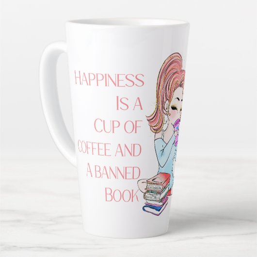 Glück ist eine Tasse Kaffee (Linke Ecke)