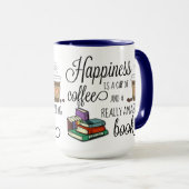 Glück ist eine Tasse Kaffee und ein Phantastisches (VorderseiteRechts)