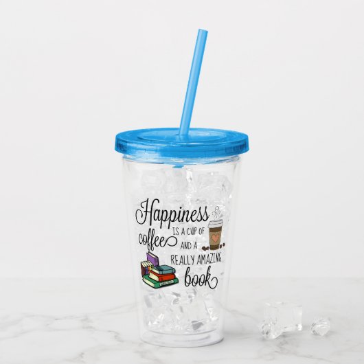 Glück ist eine Tasse Kaffee und ein Phantastisches (Rückseite Ice)