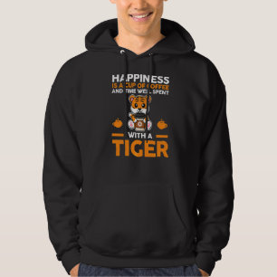 Glück ist eine Tasse Kaffee und Zeit gut verbracht Hoodie