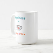 "Glück ist eine Tasse Tee" (Vorderseite Links)