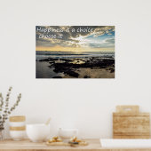 Glück ist eine Wahl Poster (Küche)