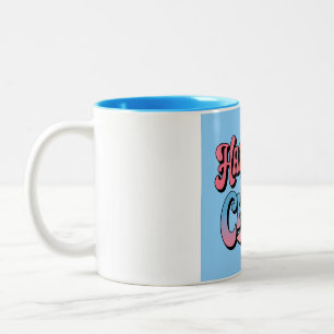Glück ist eine Wahl Zweifarbige Tasse