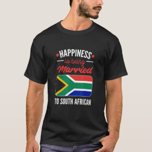 Glück ist einem Südafrika Verheiratet T-Shirt