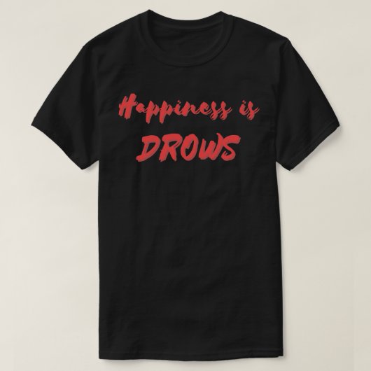 Glück ist Ertrinken T-Shirt (Design vorne)