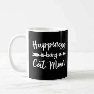 Glück ist es, eine Mama der Katze zu sein, der Tag Kaffeetasse