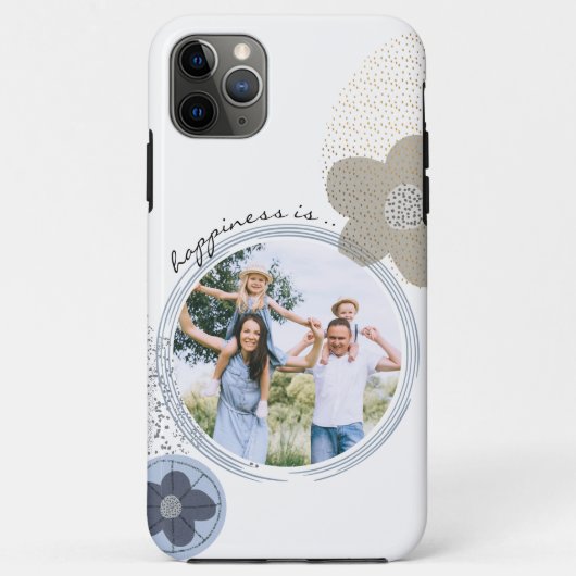 Glück ist .. Foto | Pop Art Blume Case-Mate iPhone Hülle (Rückseite)