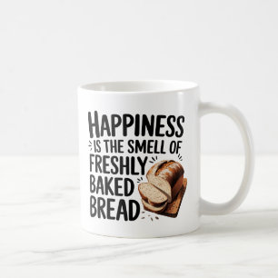 "Glück ist frisch gebackenes Brot" Kaffeetasse