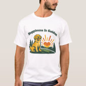 Glück ist Gold T-Shirt (Vorderseite)