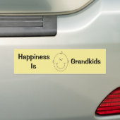 Glück ist Großkinder Autoaufkleber (Auf Auto)