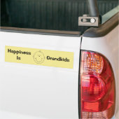 Glück ist Großkinder Autoaufkleber (Auf Lkw)