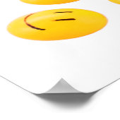 Glück ist gute Medizin Poster (Ecke)