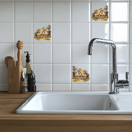 Glück ist hausgemacht fliese