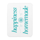 Glück ist hausgemacht magnet (Vertikal)