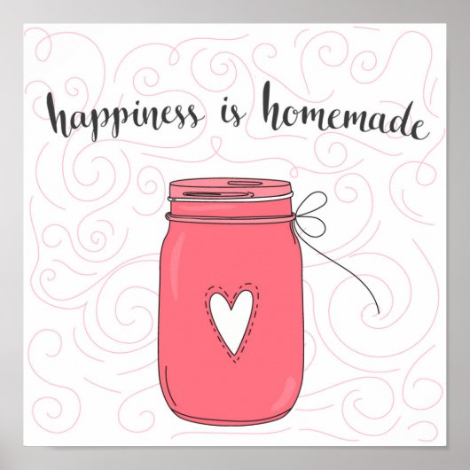 Glück ist hausgemacht poster (Vorne)