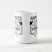 Glück ist hausgemachte rustikale Kitchenurf Design Kaffeetasse (Mittel)
