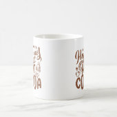 Glück ist heißes Kakao Kaffeetasse (Mittel)