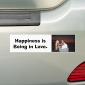 Glück ist in der Liebe Autoaufkleber (Auf Auto)