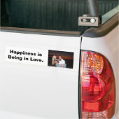 Glück ist in der Liebe Autoaufkleber (Auf Lkw)