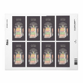 "Glück ist Kaffee und Bücher" Buchzeichen (Vorne)