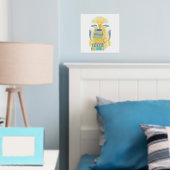 Glück ist Kaffee und Bücher Foliendrucke (In Situ (Schlafzimmer))