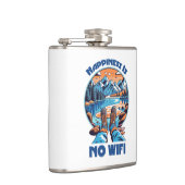 Glück ist kein Wifi-Wanderschuh Flachmann (Rechts)