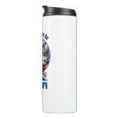 Glück ist kein Wifi-Wanderschuh Thermosbecher (Nach rechts gedreht)