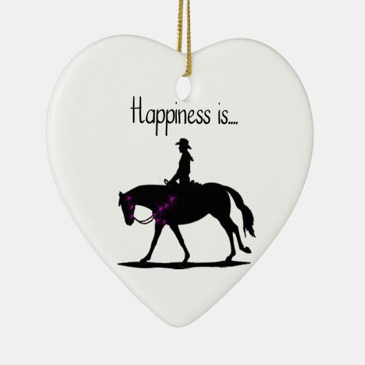 Glück ist… keramik ornament (Rechts)