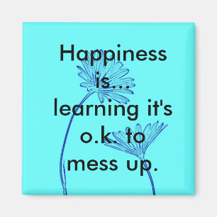 Glück ist… Kühlschrank-Magnet Magnet