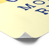 Glück ist morgendliche Rituale Poster (Ecke)