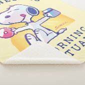 Glück ist morgendliche Rituale Sherpadecke (3/4)