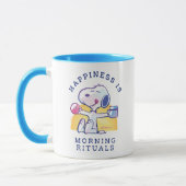 Glück ist morgendliche Rituale Tasse (Links)