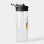 Glück ist morgendliche Rituale Trinkflasche (Rechts)