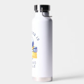 Glück ist morgendliche Rituale Trinkflasche (Links)
