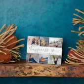 Glück ist | Nana 6 Foto Collage Easel Fotoplatte (Seite)