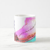 Glück ist nur eine Pfeife-wegTasse Kaffeetasse (Mittel)