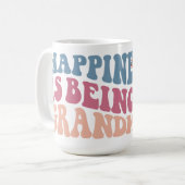 Glück ist Oma! Kaffeetasse (Vorderseite Links)