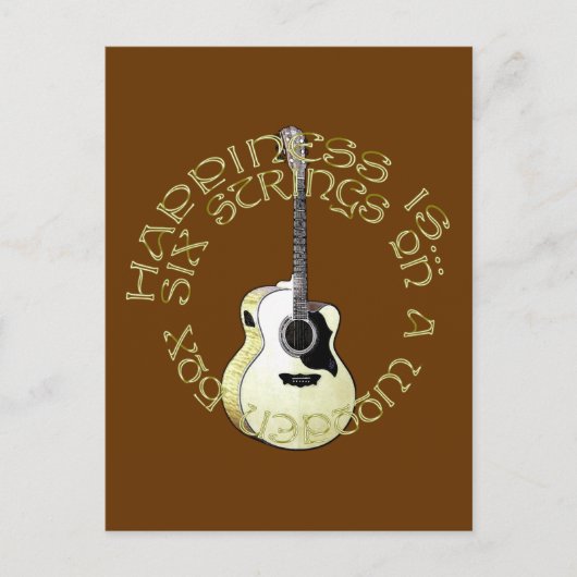 Glück ist... postkarte (Vorderseite)